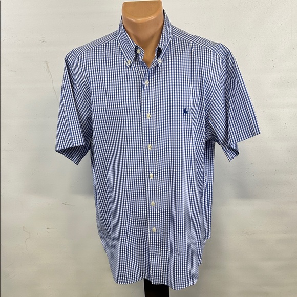 Ralph Lauren Other - Ralph Lauren short sleeve button down collar shirt.  L